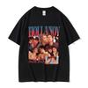 Hollanov Rivalitate Încălzită Romantism Hochei Film Tricouri Grafice Bărbați Modă Vintage Bumbac 100% Tricou cu Mânecă Scurtă Streetwear