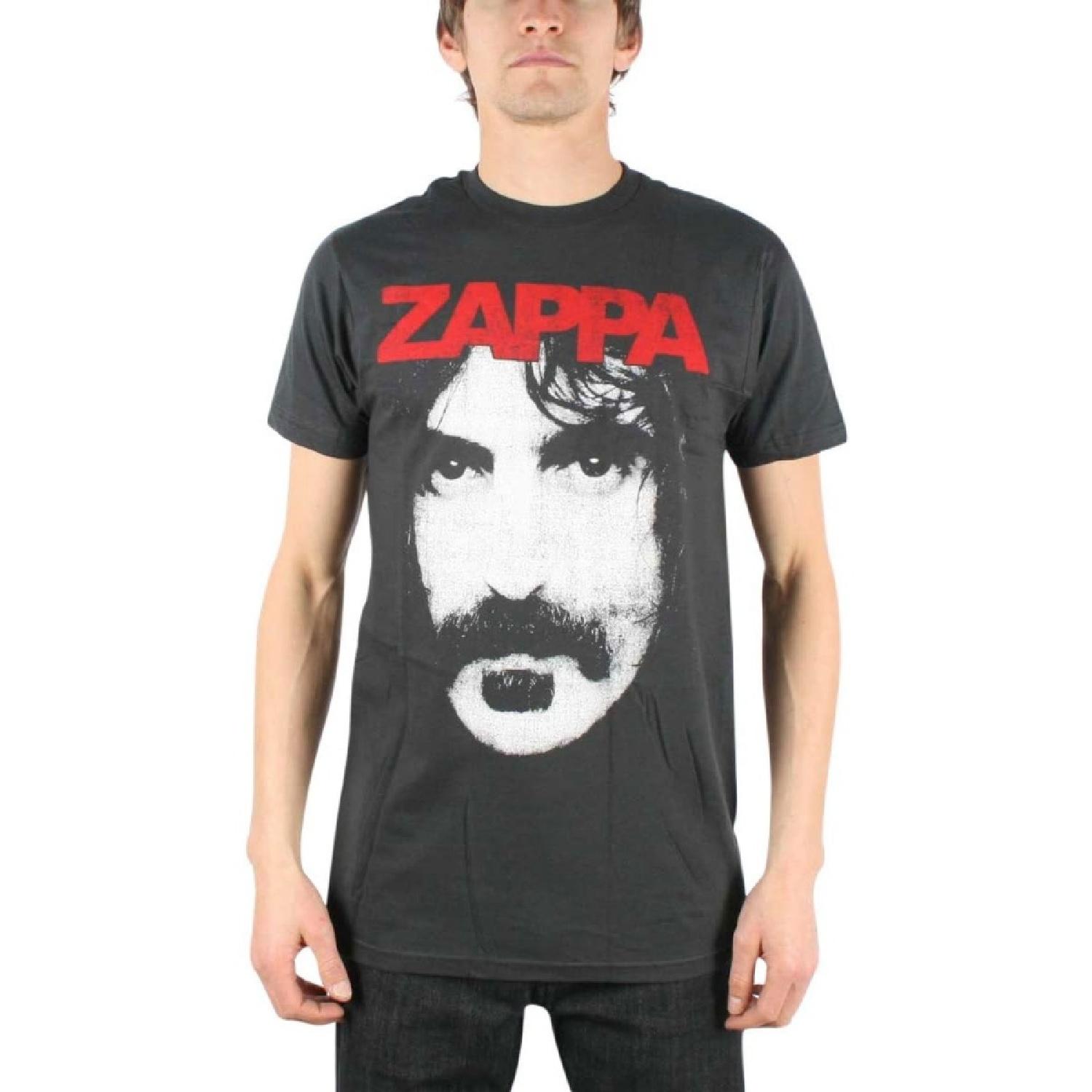 Impact Men s Frank Zappa Photo Jersey T-Shirt, Coal, X-Large S