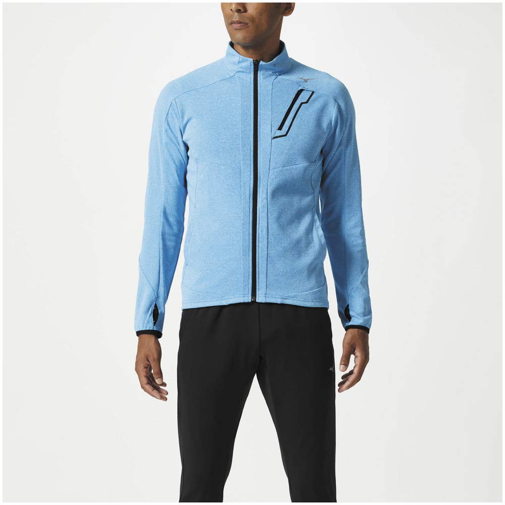 Mizuno Diva Blue Heather Training Size M Size M Men's Jacket, (32MC8655), (Japan Size)