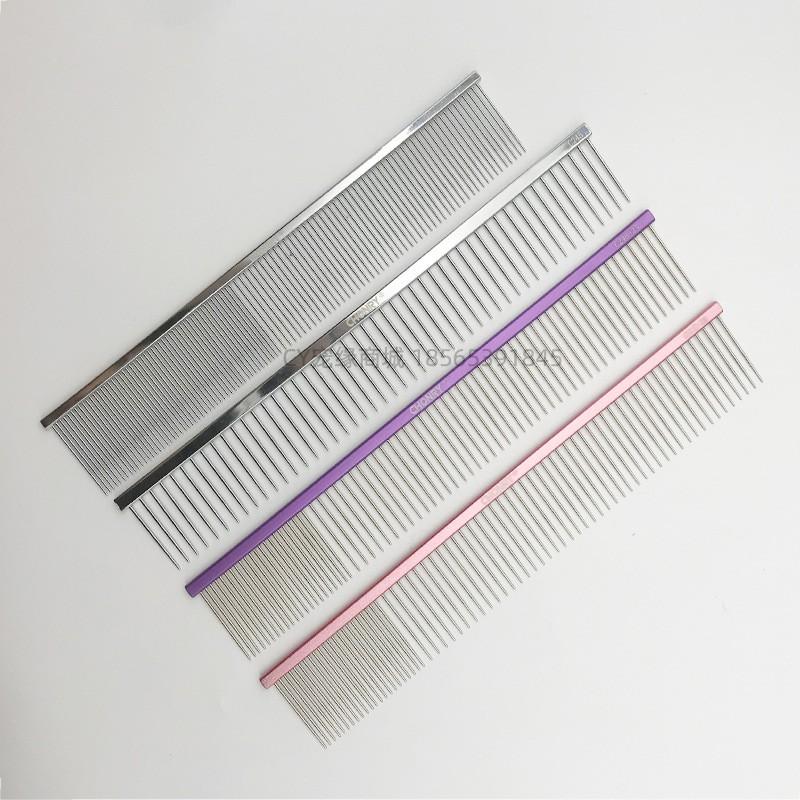 Professional Pet Grooming Comb Detangling Styling Finishing Wide Tooth Straight C225 C245