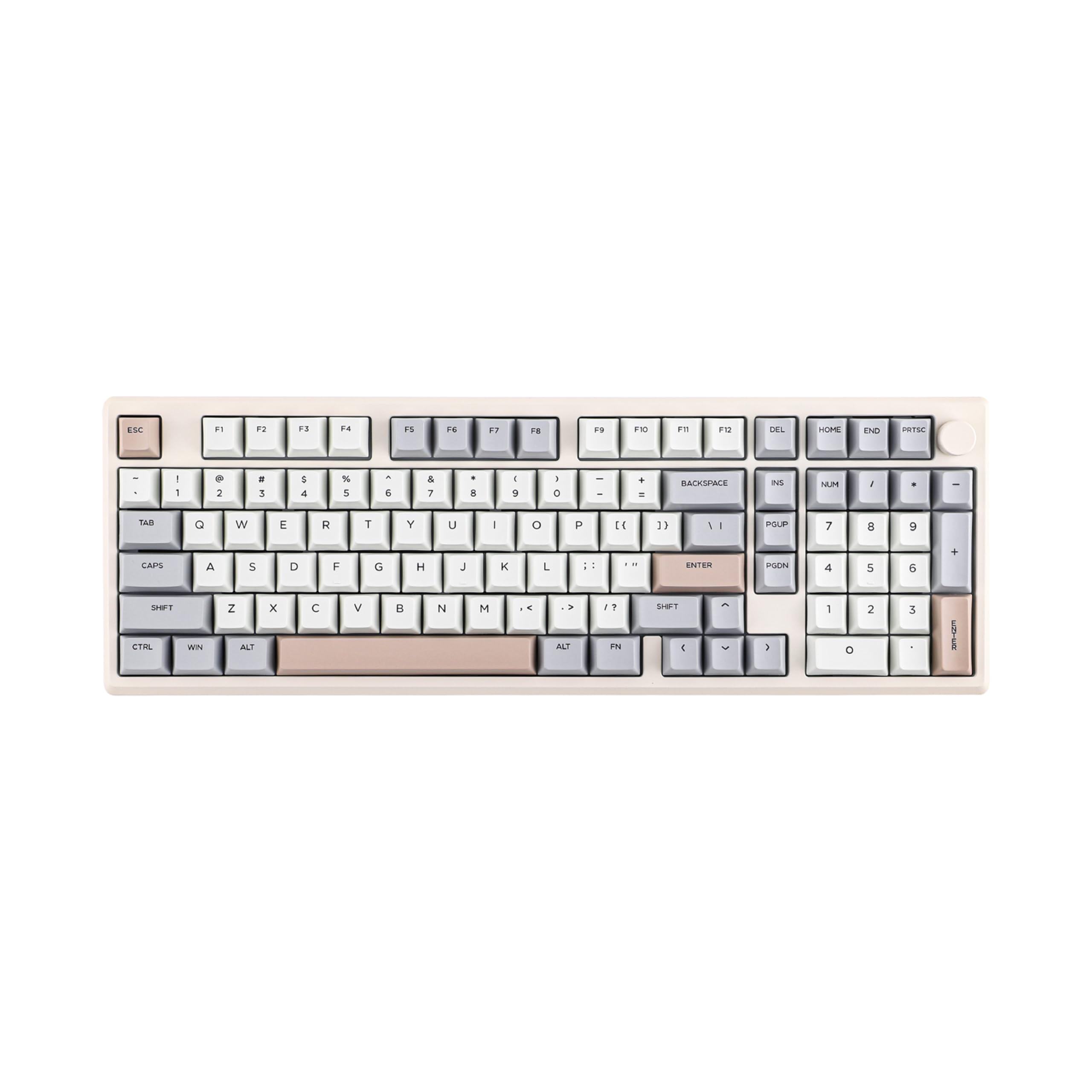 

EPOMAKER Galaxy100 QMKVIA Gaming Keyboard 8000mAh 1800 Aluminum Mechanical Keyboard with Numeric Keypad USB-CBT5.02.4Ghz Programmable Keyboard Hot