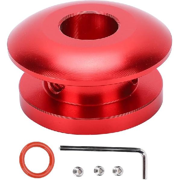 Universal Shift Knob Stopper - Wrench, Boot Retainer, Limiter, Shifter - Black A (red)