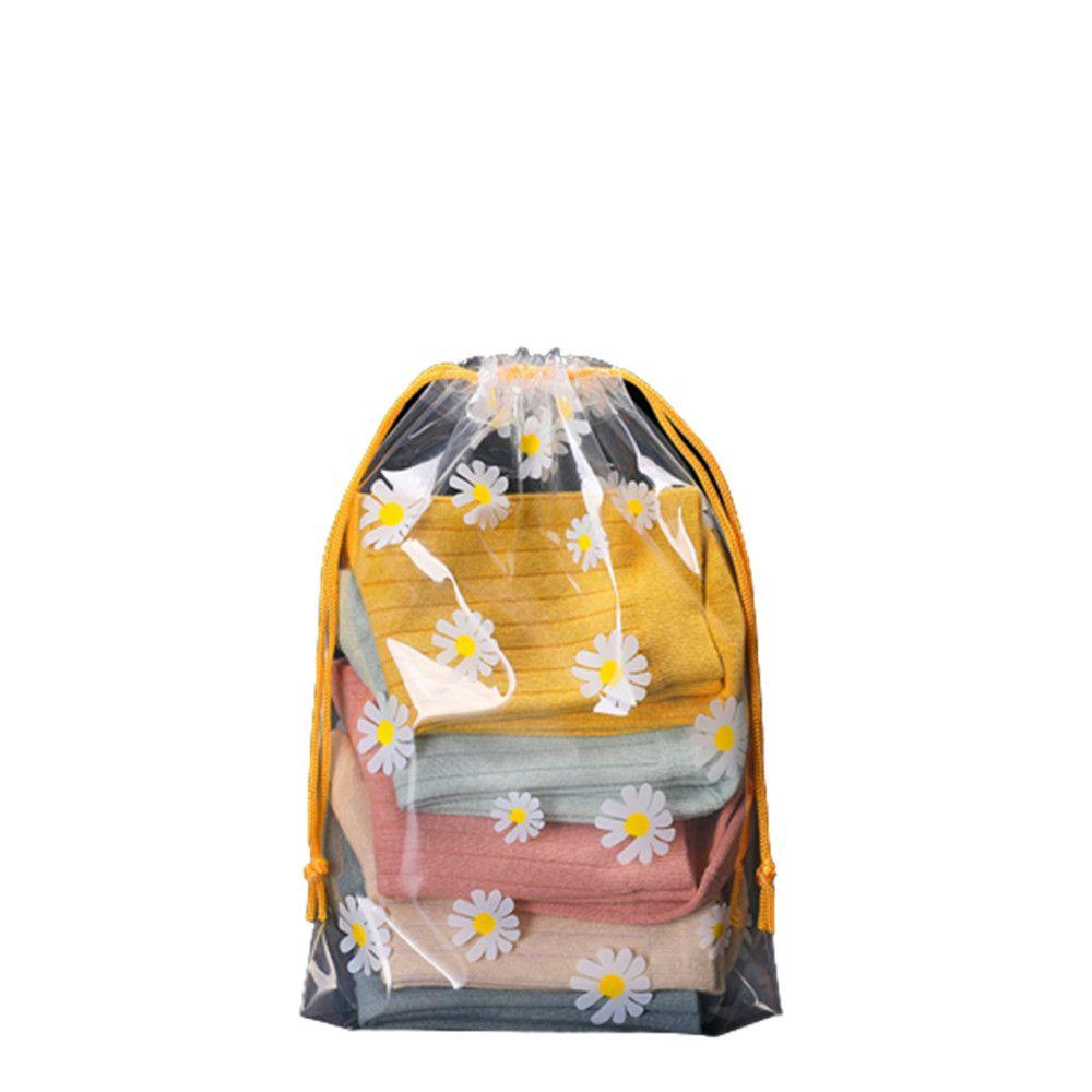 

Сумка для хранения, садовая водонепроницаемая упаковка, сумка на шнурке, матовая сумка для хранения предметов домашнего обихода, путешествия S прозрачный