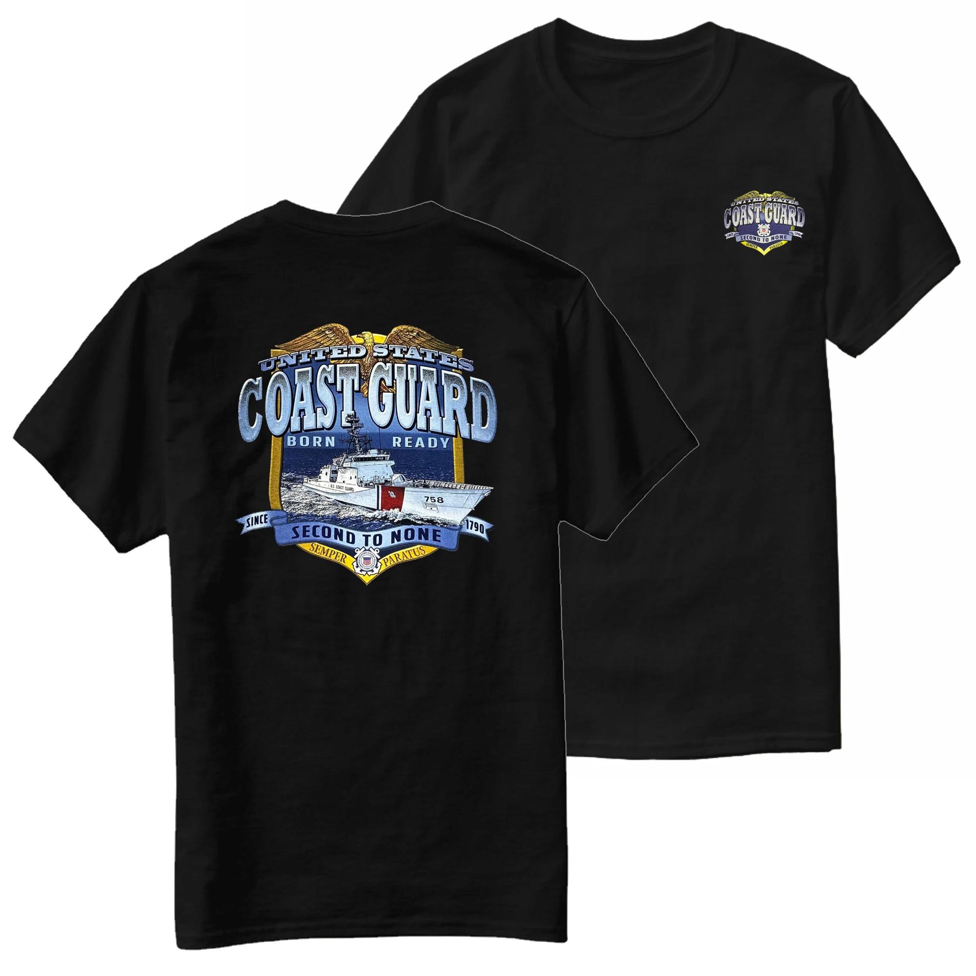 

Second To None Semper Paratus US Coast Guard TShirt 100 Cotton ONeck Summer Short Sleeve Casual Mens Tshirt Size S3XL S