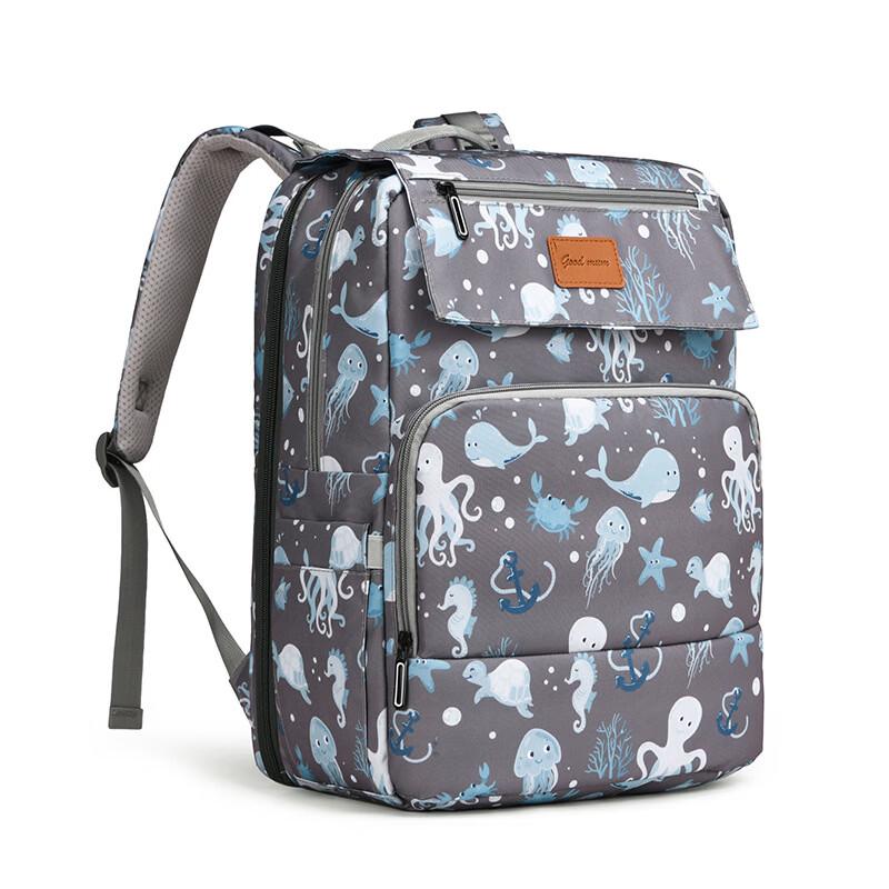 TLXT Foldable Baby Bed Diaper Backpack