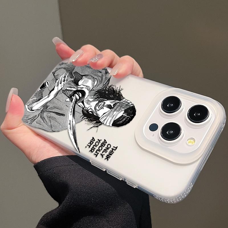 Miyamoto Samurai Musashi Phone Case for iPhone 17 Pro Max 16 Promax 15 Plus 14 12 13 11 16E mini Air Phone Cover