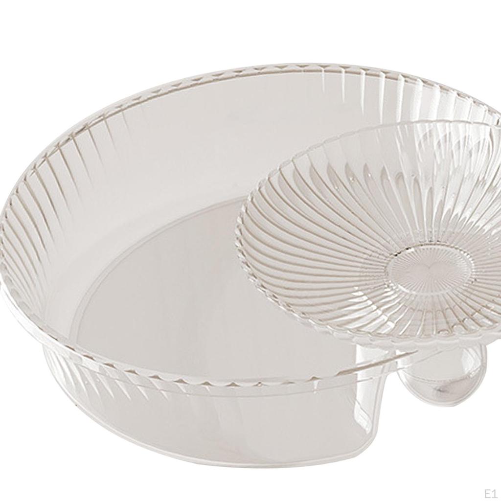 Decorative Fruit Bowl Dried Tray Home Decor Candy Multipurpose Holder Plate