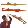 Wooden Cat Back Scratcher Portable Animal Shape Long Handle Hard-to-Reach Areas Itching Relief Back Scratcher Massager