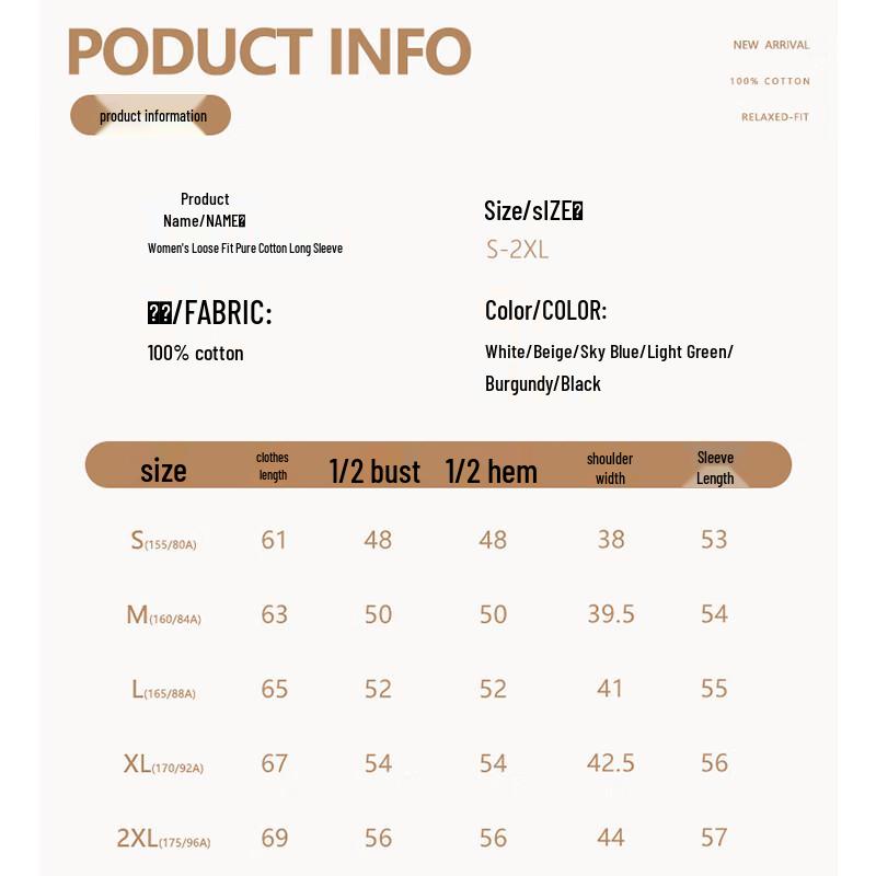 Jeanswest Women's Pure Cotton Long Sleeve T-shirt