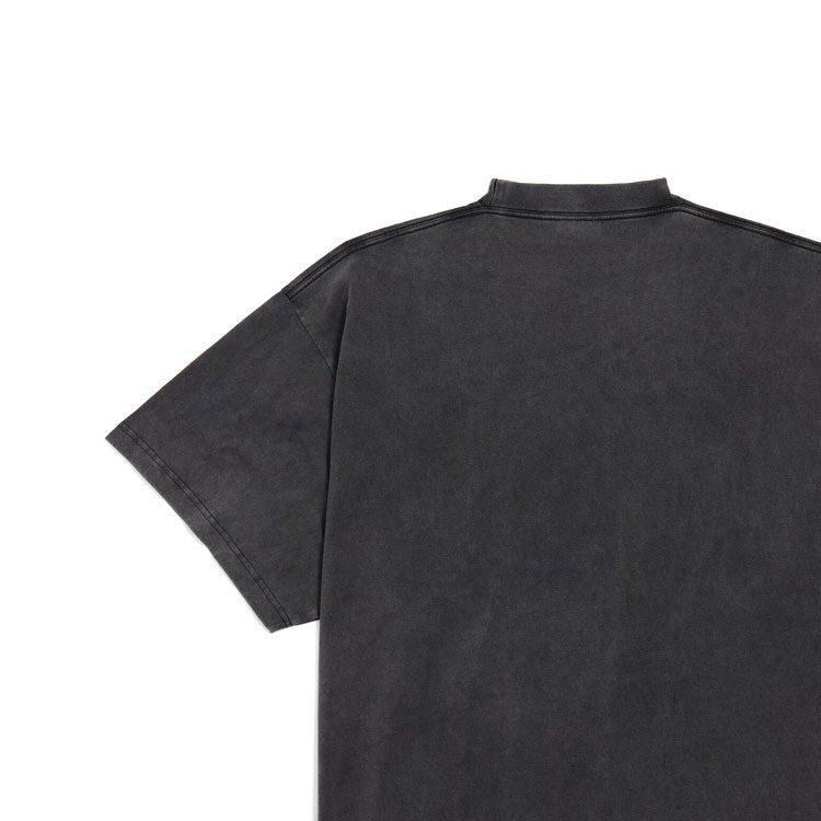 Balenciaga T Shirt Loose Fit Unisex Black 787349TRVN31048