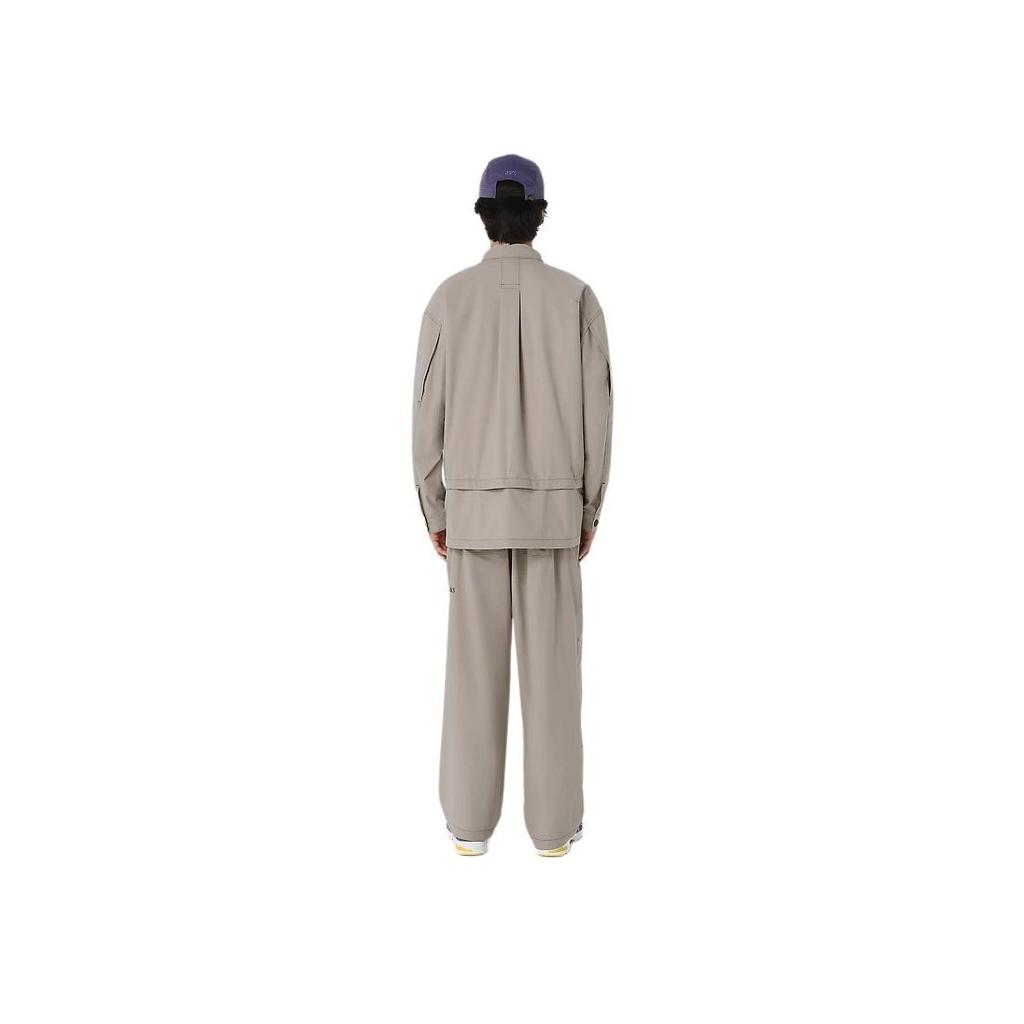 Asics Fashion Minimalist Durable Breathable Jacket Unisex Jackets Gray 2203A307-250