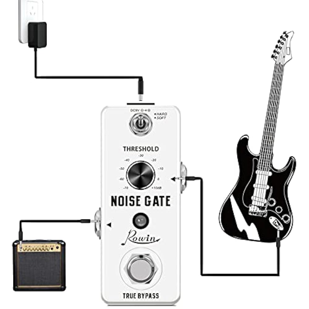 Rowin LEF-319 Noise Reduction Noise Gate Guitar Effects Pedals