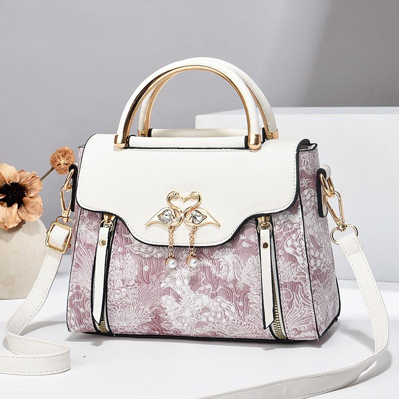 Ladies' Handbag - High-end Single Shoulder Crossbody Bag - Small Square Bag