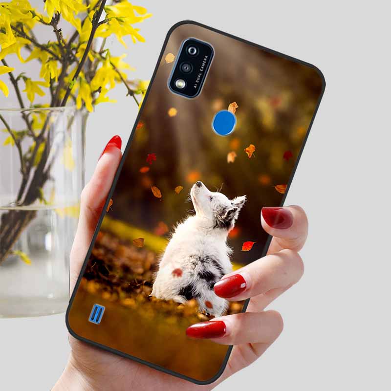 For ZTE Blade A51 Case Lovely TPU Silicone Soft Phone Cover for ZTE Blade A51 / A71 Protect Bumper Cover On BladeA51 A 51 Cute