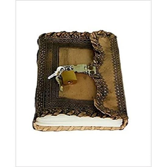 Leather Journal 5 * 7 Inch Leather Diary Journal, Diary for Art Work, Artist Sketchbook Drawing Writing Notebook