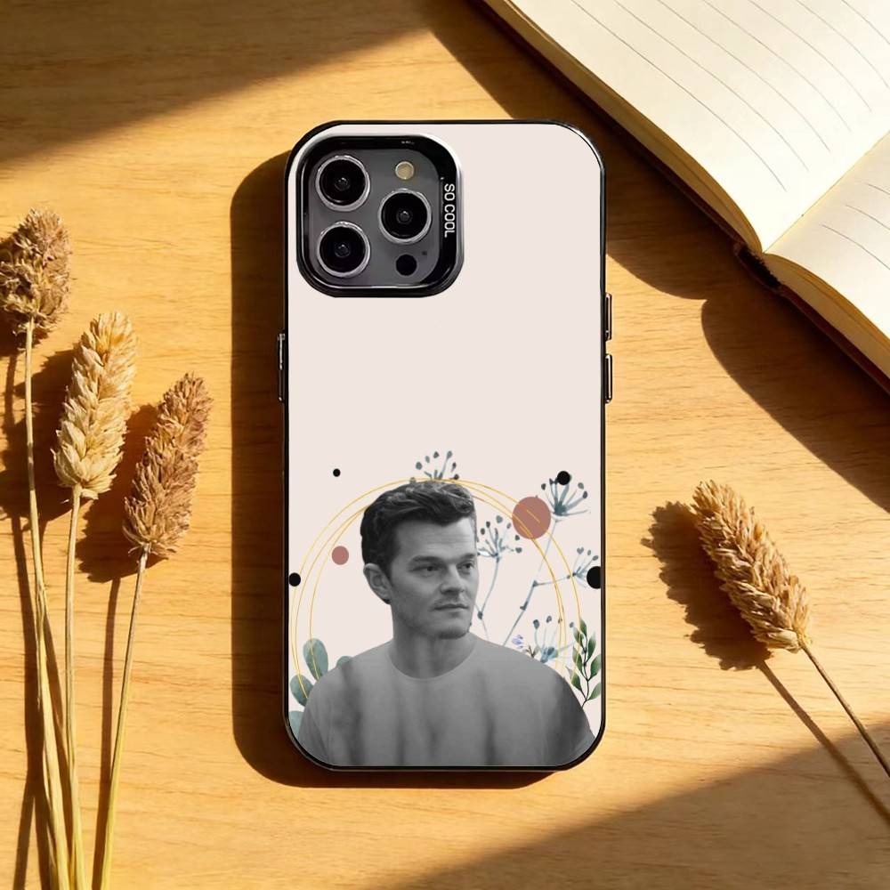 R-Robert COOL A-Aramayo Phone Case For iPhone17,16,15,14,13,12,11 Plus,Pro Max Black Candy silver phone case