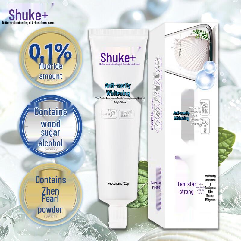 Shuke Oral Care Toothpaste 4-Pack