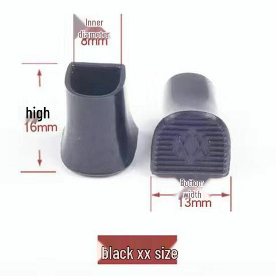 Silent Anti-Slip Heel Covers - Wear-Resistant Stiletto Accessories & Replacement Pads