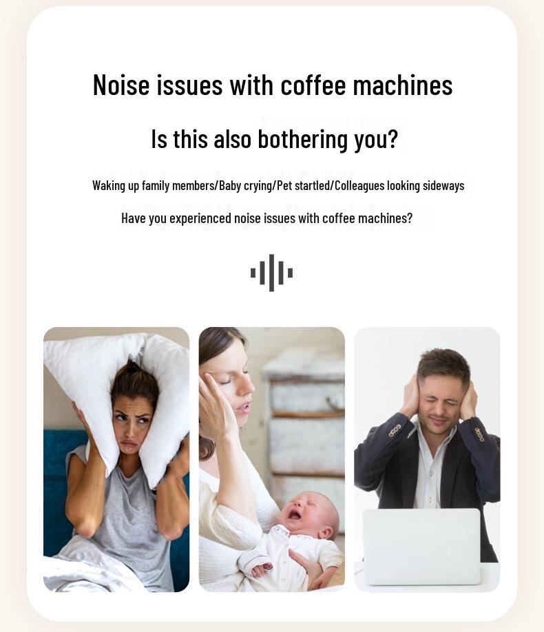 Hairui přenosný tichý mini kávovar na překapávanou kávu