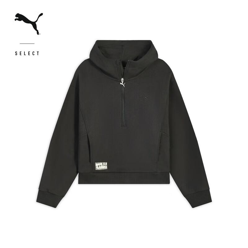 PUMA Women's Fleece-Lined Half-Zip Hoodie 633515
