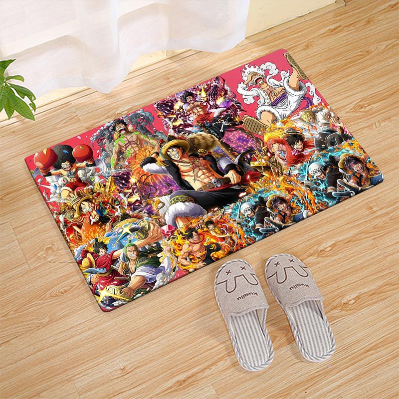 One Piece Scene Carpet Rug for Living Room Bedroom Home Sofa Decoration,Kids Play Non-slip Floor Mat