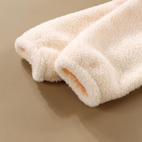 Children Plush Coat Autumn Winter Baby Boys Girls Color Blocked Zipper Long Sleeve Top Kids Casual Warm Jacket Outerwear