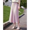 Si Shui Nian Hua Women's Simple Commuter Midi Skirt