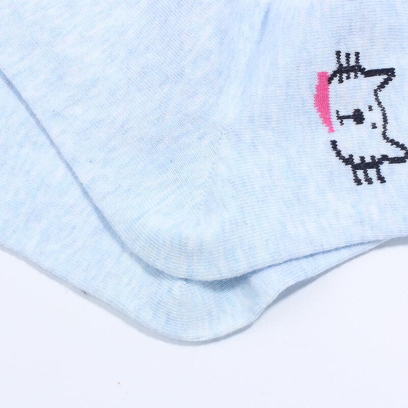 Langsha Women's Pure Cotton Mid-Tube Socks