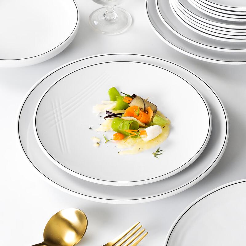 Commercial Melamine Round Dinner Plate