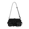 2025 New Motorcycle Style Sweet Cool Millennium Hot Girl Single Shoulder Underarm Bag High-end Versatile Niche Crossbody Bag