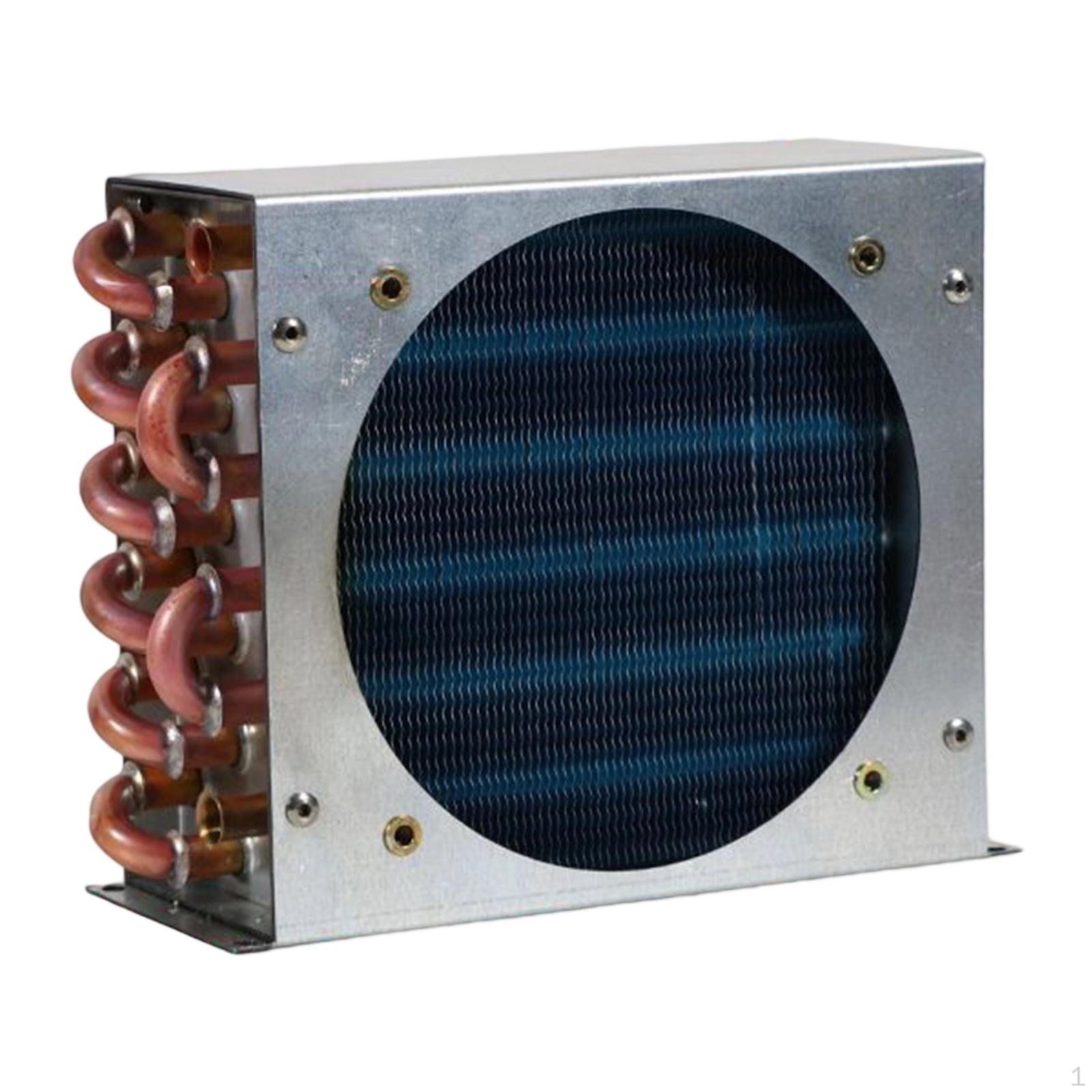 

Конденсатор для холодильника Компактний алюмінієвий ребра Маленький радіатор з повітряним охолодженням Водяне охолодження 3x6x155