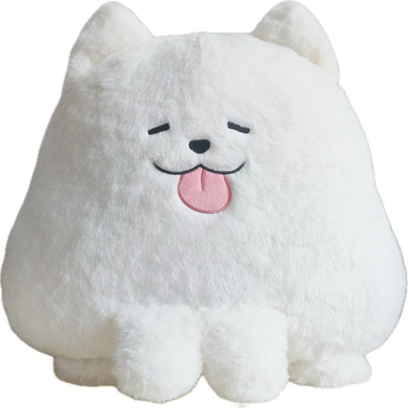 Cute 31cm-50cm Plush Dog Toy Pillow with PP Cotton Filling