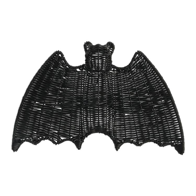 3D Iron Plastic Bat Ornament Halloween Party Essential Handcrafted Design For Porch Window Decoration