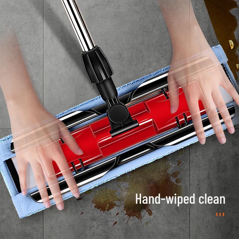 Meiliya Clip-Cloth Wet/Dry Flat Mop