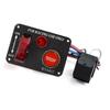 ACROPIX Racing Car Ignition Switch Panel DC Engine Start Push Button Red LED Toggle - Pack of 1