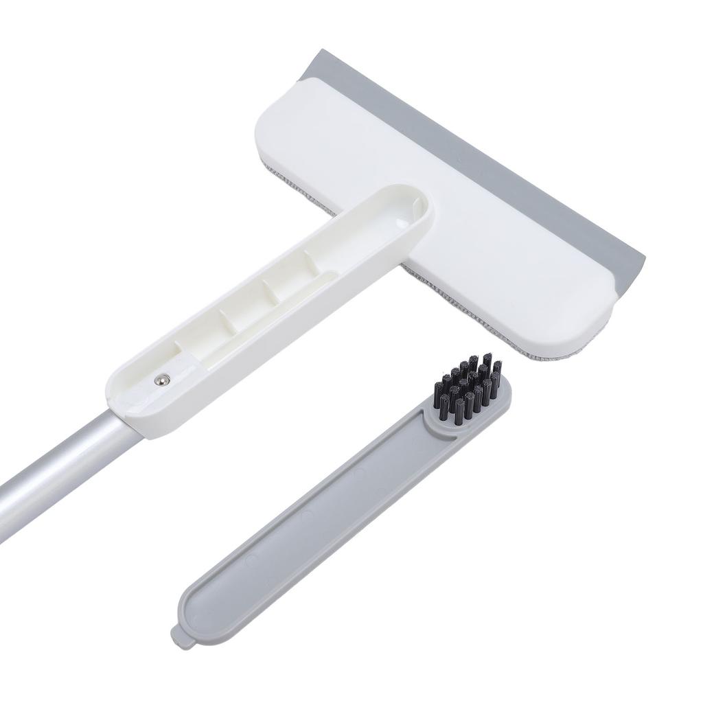 Screen Brush Window Mesh Screen Cleaner Tool Double Sided Screen Brush with Detachable Brush Head for Home White