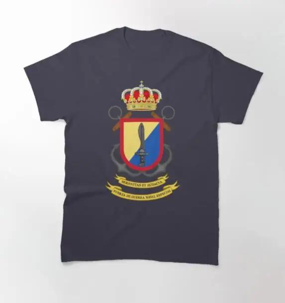 Fuerza de Guerra Naval Especial Spanish Special Naval Warfare Force TShirt Short Sleeve Casual 100 Cotton Shirts S