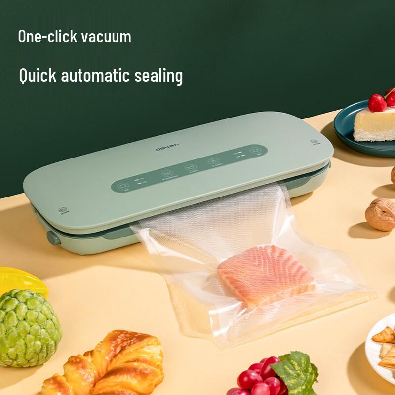 Deli Household Automatic Food Vacuum Sealer CN Plug (adapter Included)