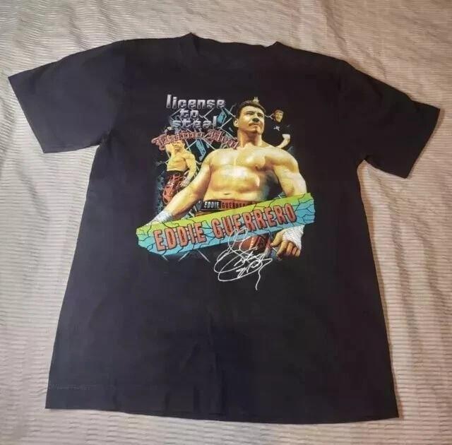 sIGNATURE Eddie Guerrero Shirt Black Unisex All size S-2345XL Gift For Fan Unisex T-Shirt XL
