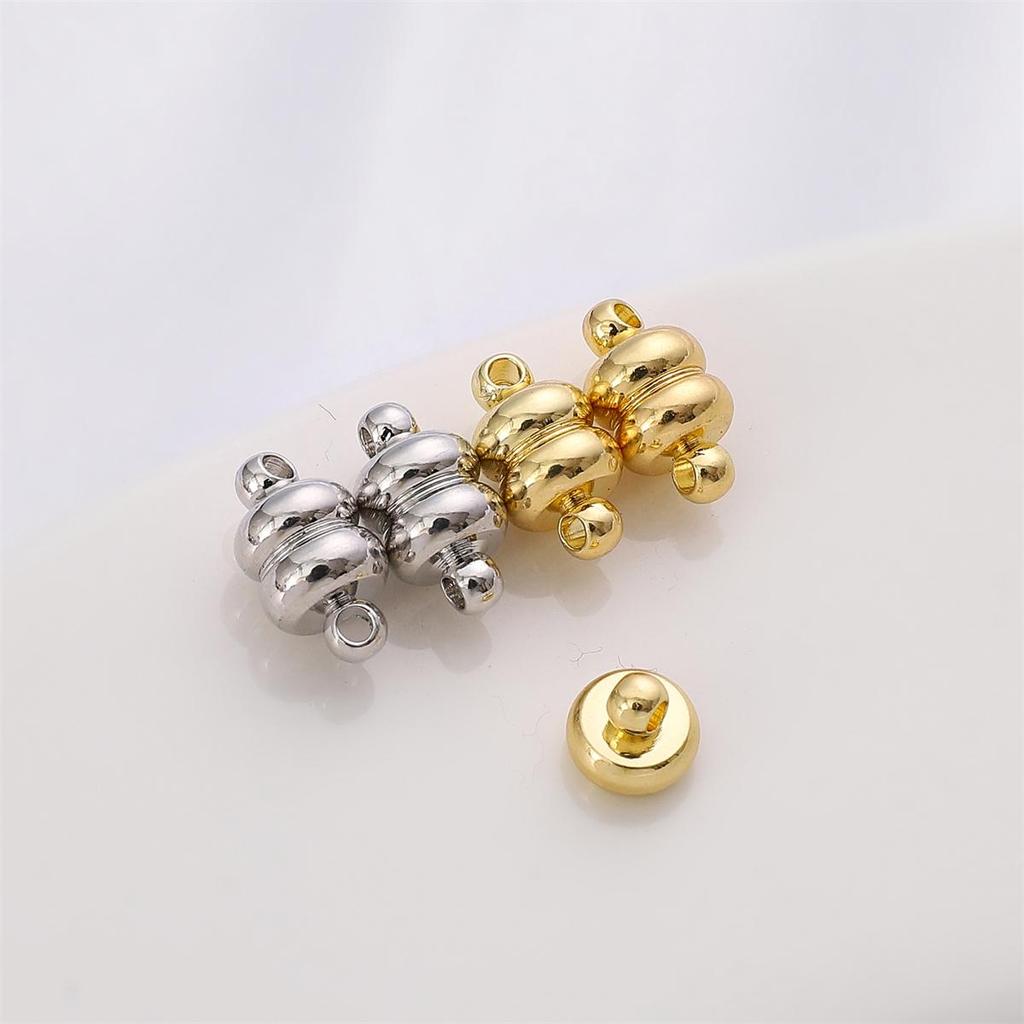 7*13mm Copper Magnetic Buckle Jewelry Making DIY Bracelet Necklace Accessories