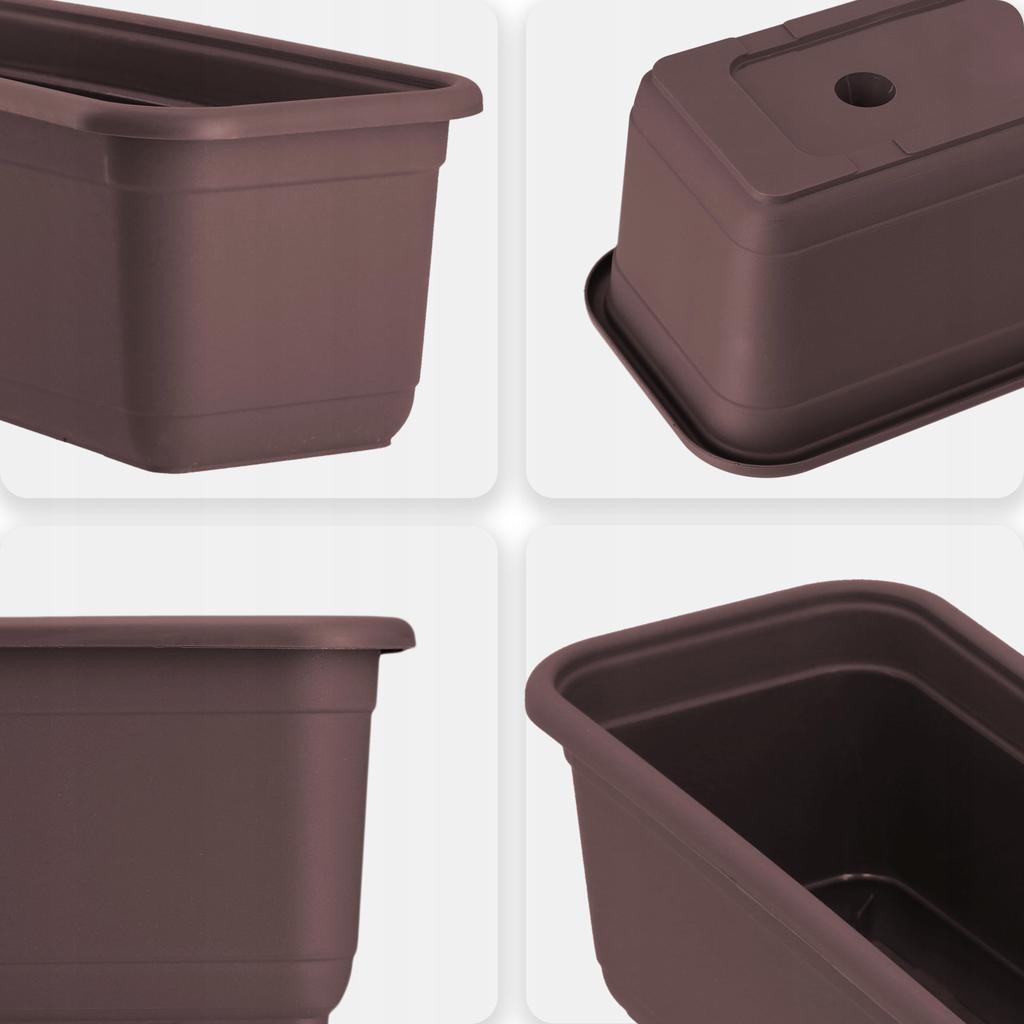 KADAX Skrzynka Balkonowa 80cm Doniczka Na Kwiaty