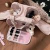 Fluffy Women's Makeup and Toiletry Travel Bag - Compartmentalized, Portable Design