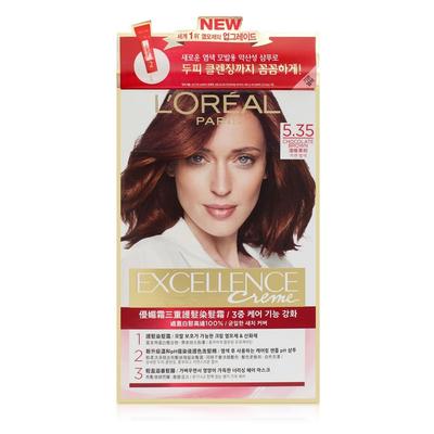 L'Oréal Nowa Farba Kremowa Excellence 5.35 (Naturalny Brąz)