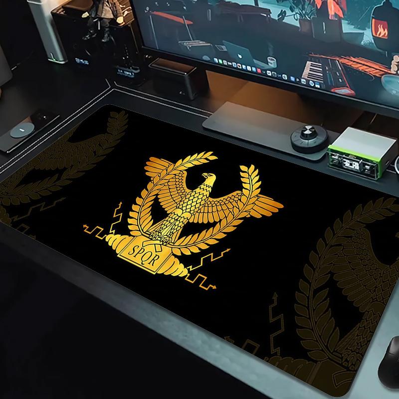 Albania Map Color Mouse Pad Large Gaming Table Cushion Non-slip Laptop Tablet Big Mousepad XXL Mat Mini PC Playmat With Lock edge
