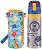 Skater Stainless Steel Water Bottle for Direct Lightweight and For Comes with Special Keeps Water Sports Water Kids, Drinking, 470ml, Plarail,