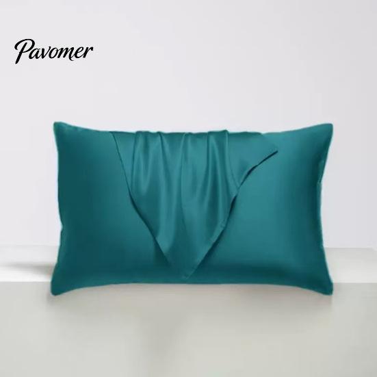 Wrinkle Resistant Bedding Shams Satin Pillow Case, Silky Cooling Cover, Reduces Hair Frizz & Skin Versatile Home Accessories Friction, Solid Color Bed