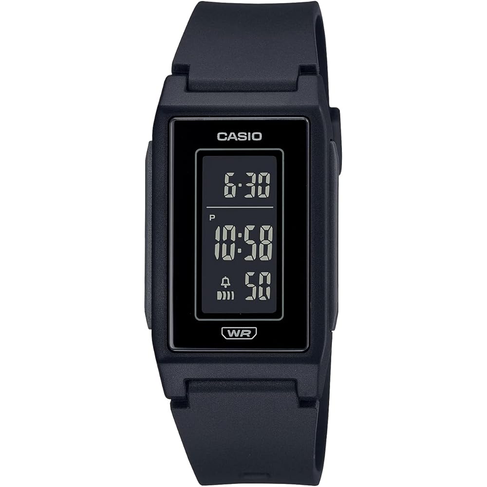 Casio Pop Digital Watch LF-10WH-1 Biomass Plastic Women s Matte Black Overseas Model