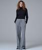MALOUPE 5109 Textured Roll Neck T-Shirt (Black)