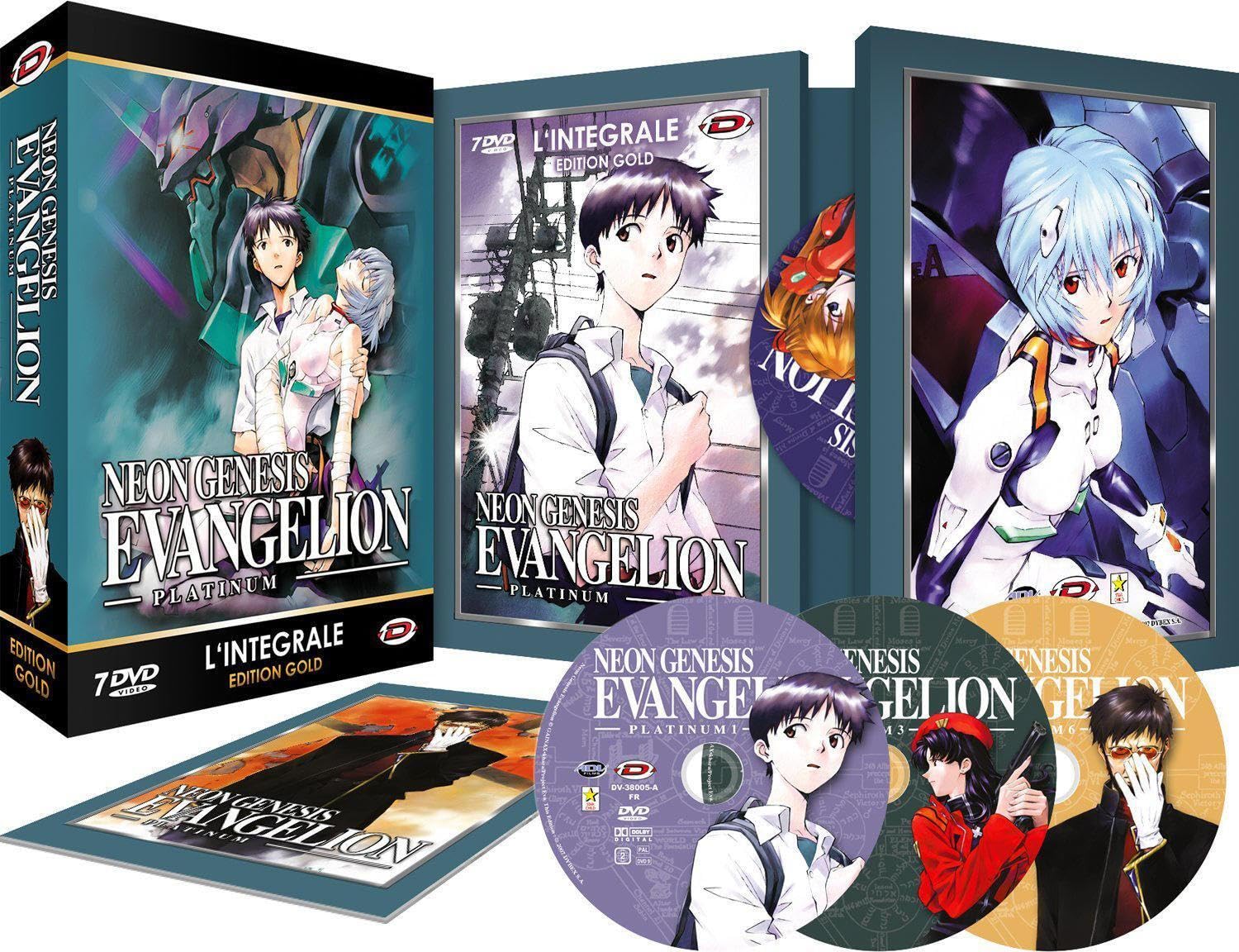 

Neon Genesis Evangelion TV series Platinum Complete [французька]