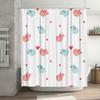 Delightful Bathing Experience With Pastel Colorful Birds Shower Curtain Modern Home Decor For Your Bathroom!